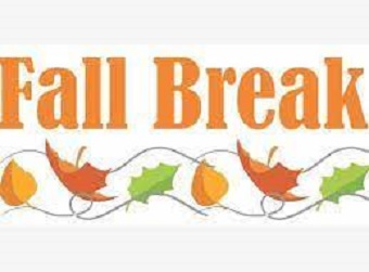 Fall Break - Monday, November 25 to Friday, November 29